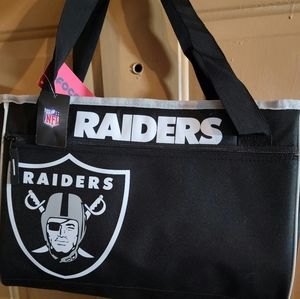 RAIDERS LEGENDARY LOGO LARGE INSULATED COOLER BAG FOOD/DRINKS  ON ICE